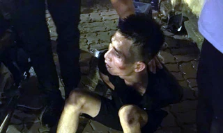 Đối tượng Đoàn Trí Dũng bị tổ công tác Y9-141 khống chế