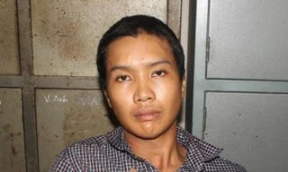 Đối tượng Phú thời điểm bị bắt