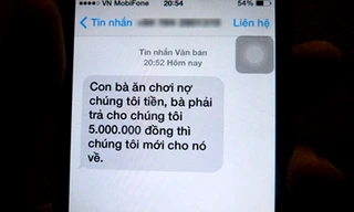 Tú liên tục nhắn tin đe dọa, bắt mẹ bạn gái chuyển tiền