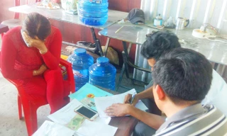 Cơ quan chức năng làm việc với U.