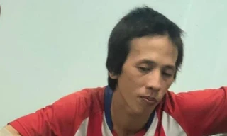 Đối tượng tại cơ quan Công an.