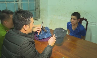 Đào Tuấn Vũ tại cơ quan công an