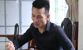 Trần Văn Trường khi bị bắt giữ