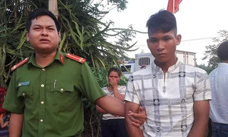 Hùng bị công an bắt giữ