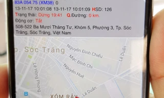Chủ xe định vị vào trưa 13/11, phát hiện chiếc xe đậu ở phường 3, TP Sóc Trăng