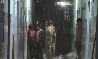 Phòng trọ nơi phát hiện vụ việc