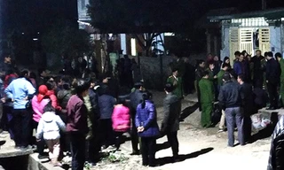 Hiện trường bị phong toả trong buổi thực nghiệm