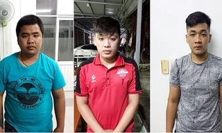 3 đối tượng tại cơ quan điều tra. Ảnh: CQĐT