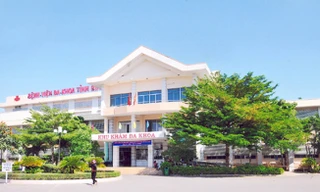 Bệnh viện Đa khoa Bình Thuận nơi bé trai được đưa vào cấp cứu nhưng không qua khỏi