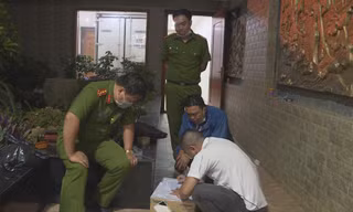 Cơ quan chức năng khám nghiệm hiện trường