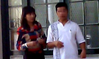 Chị Nguyễn Thị Hằng - vợ bác sĩ Tường. Ảnh: Đất Việt