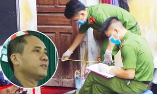 Ông Lê Bá Thuận (ảnh nhỏ) khi còn làm Phó chủ tịch UBND thị xã Ninh Hoà. Ảnh Công thông tin điện tử thị xã Ninh Hoà.