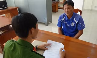 Tuấn Em tại cơ quan điều tra