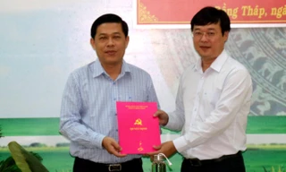 Ông Nguyễn Ngọc Minh làm Bí thư Huyện Tân Hồng