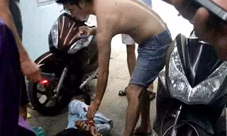 Bị phát hiện, tên trộm dùng roi điện tấn công chủ nhà