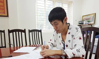 Cao Xuân Hùng tại thời điểm bị bắt giữ