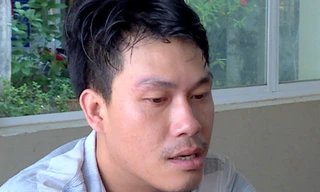 Nguyễn Văn Trường tại trụ sở công an