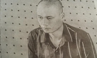 Nguyễn Ngọc Hải Điền tại cơ quan điều tra. Ảnh chụp hồ sơ