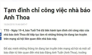 Công an vào cuộc vụ nữ CTV báo Tuổi Trẻ tố bị xâm hại