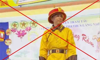 Nhân vật “giang hồ mạng” Phú Lê xuất hiện trong trang phục vua chúa nước ngoài