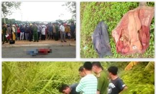 Hiện trường vụ lái xe ôm Lê Hoàng Thanh và Trần Văn Lâm bị giết hại