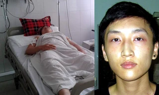 Nạn nhân Quyết đang được cấp cứu tại bệnh viện và hung thủ Phạm Huy Hoàng tại cơ quan công an
