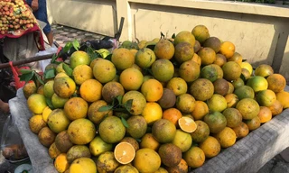 Tại Hà Nội hiện nay, cam Cao Phong vẫn được bày bán tràn lan với giá rẻ chỉ từ 25.000-30.000 đồng/kg