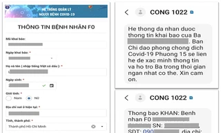 Người Hà Nội lạc vào ‘ma trận’ khai báo online khi làm chứng nhận F0