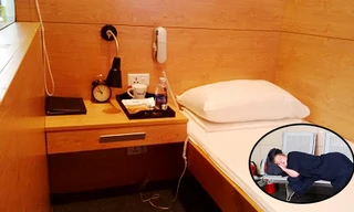 Buồng ngủ mini ở sân bay Nội Bài bị chê đắt