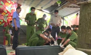 Côn đồ dùng dao đâm tới tấp một cán bộ Công an