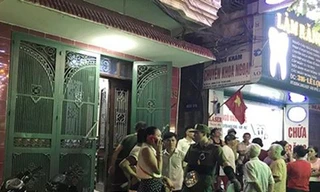 Lực lượng công an đã có mặt giải cứu chủ nhà khỏi nguy hiểm