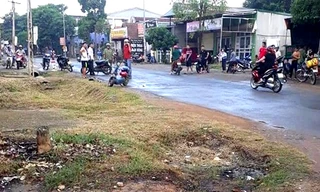 Hiện trường nơi xảy ra vụ án mạng