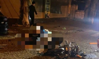 Xe máy tông ô tô, 2 thanh niên tử vong tại chỗ