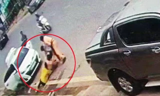 Video nghi can vận chuyển ma túy tấn công 2 CSGT