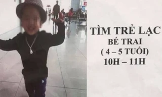 Thi thể bé B. được tìm thấy dưới hồ sau khi rời khỏi nhà