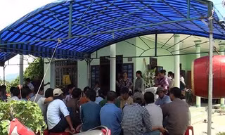 Đám tang anh Thao - Ảnh: Lê Huân