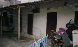 Dãy trọ nơi chị Phường bị hãm hiếp