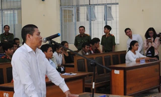 Bị cáo Bê tại tòa