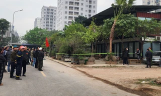 Di dời tài sản tại dự án đất bị lấn chiếm rộng hơn 4.000m2 ở Hoàng Mai