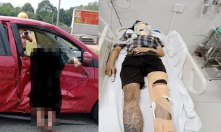 Tai nạn kinh hoàng trên đường Vành đai 4, ba người thương vong