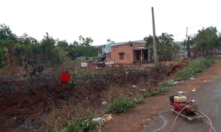 Hiện trường vụ việc. Ảnh: Công an Nhân dân