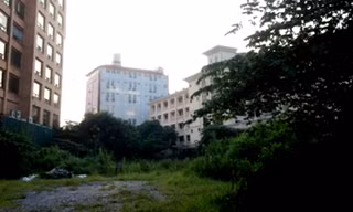 Khu dự án tòa tháp doanh nhân cỏ mọc um tùm