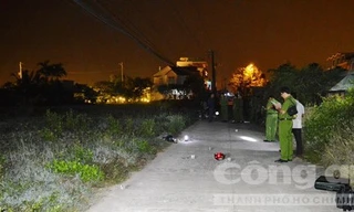 Cơ quan Công an khám nghiệm hiện trường​