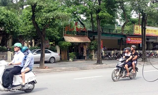 Nhà hàng Phố Ngói tồn tại nhiều năm trong khuôn viên vườn thú Thủ Lệ