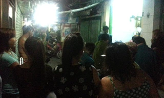 Hiện trường vụ án con sát hại mẹ