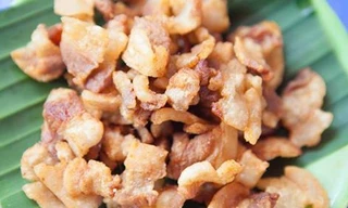 Món tóp mỡ phổ biến thời bao cấp nay được dân nhà giàu Hà Nội mua ăn