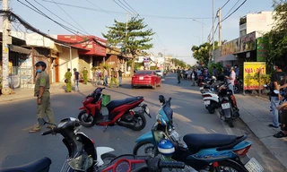 Hiện trường vụ ẩu đả. Ảnh: VnExpress