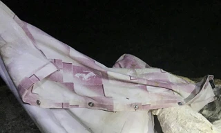 Chiếc áo của nạn nhân