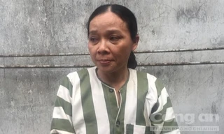 Lê Hồng Vệ tại cơ quan công an