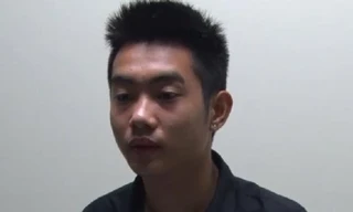 Nguyễn Đức Nhân tại cơ quan Công an